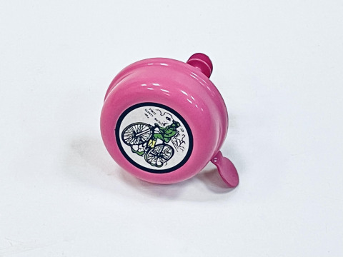 Звонок механический L-A-3 розовый, код 41530