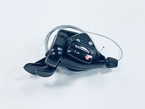 Шифтер левый Saiguan SL-KD-71L 3 скорости (триггер), код 41410