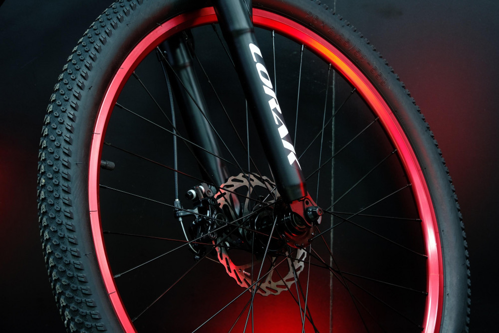 Lorak Joker Lite 26 Матовый Чёрный/Красный