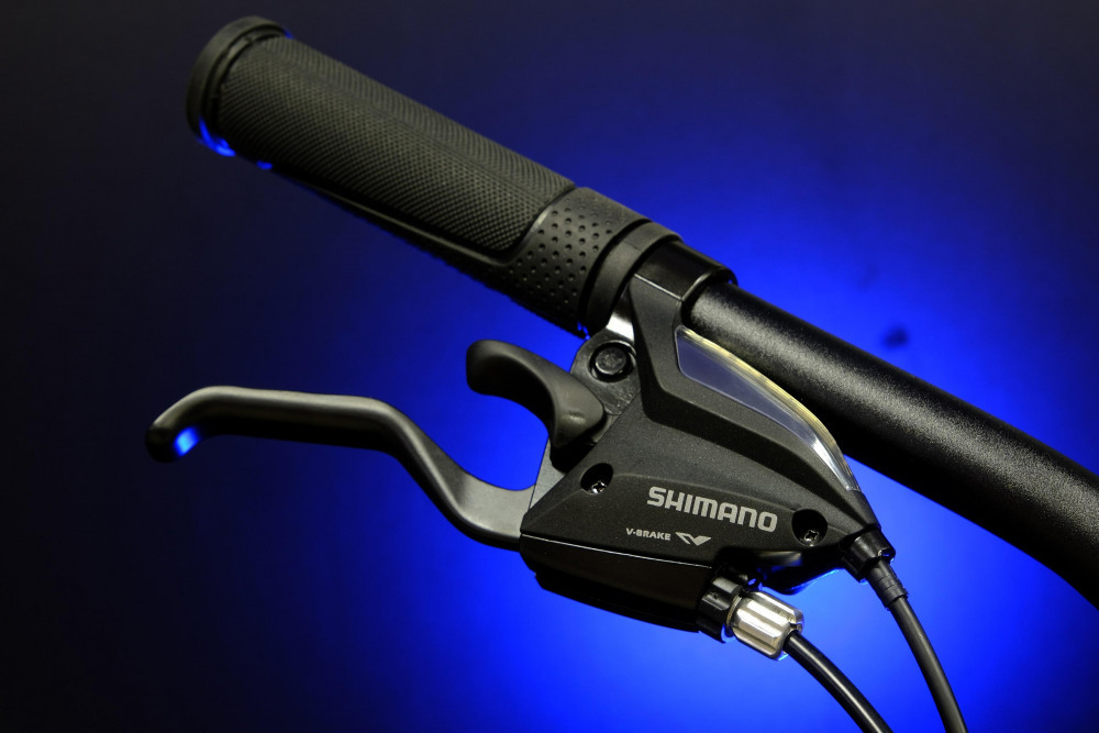 Lorak 1.0 Матовый Чёрный/Синий рама 17 (на рост 155-173) (27.5)