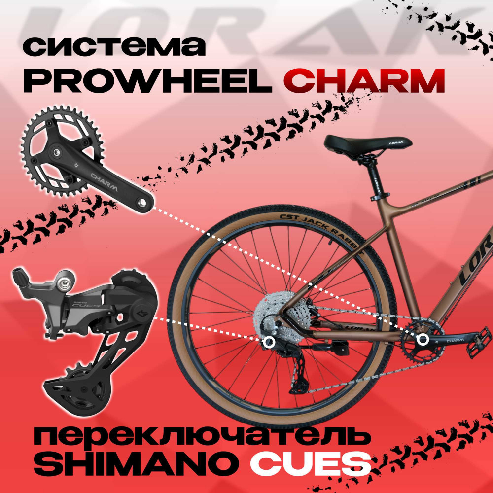 LORAK Sel 9750 SE Матовый Коричневый 19р (на рост 171-182)