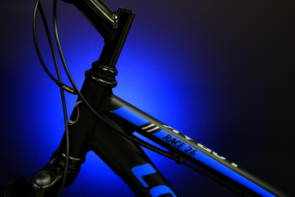 Lorak Race 26 Матовый Чёрный/Синий 15р (на рост 141-160)