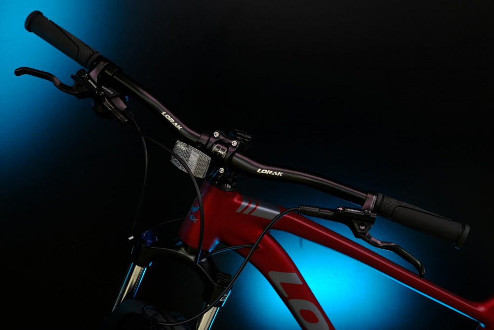 LORAK Sel 9300 Матовый Красный/Серый 22р (на рост 183-193)