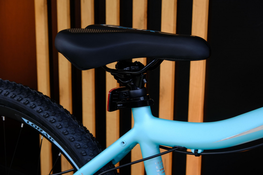 LORAK GLORY 250 HD Матовый Светло Голубой/Серебристый рама 19 (на рост 171-182)